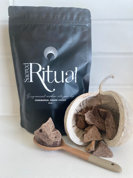 300g of Ceremonial Cacao & a ticket to our virtual ceremony
