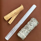 Smudge Kit (White Sage, Palo Santo & Selenite)