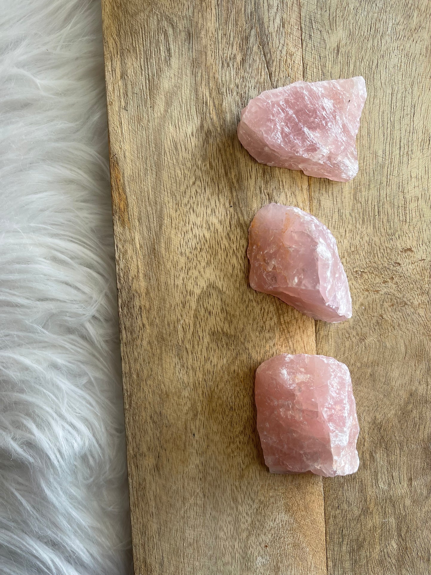 Rose Quartz Chunks 